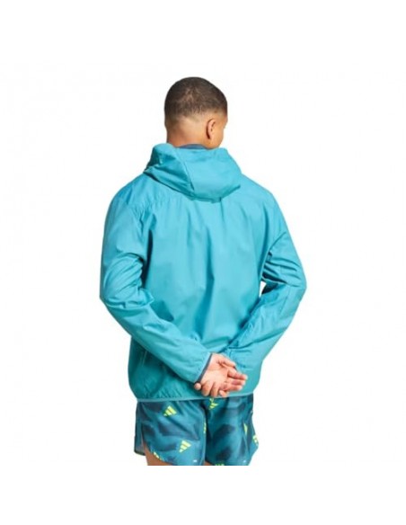 Cortavientos ADIDAS-RUN IT JKT-IL2287-TURQUESA-HOMBRE