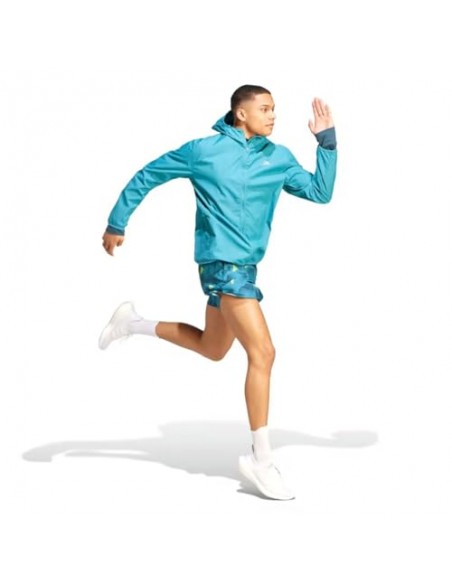Cortavientos ADIDAS-RUN IT JKT-IL2287-TURQUESA-HOMBRE