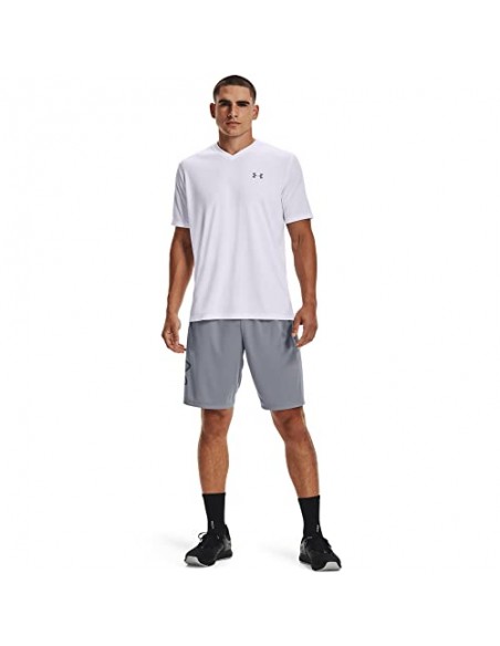 UA PANT.CORTO TECH GRAPHIC