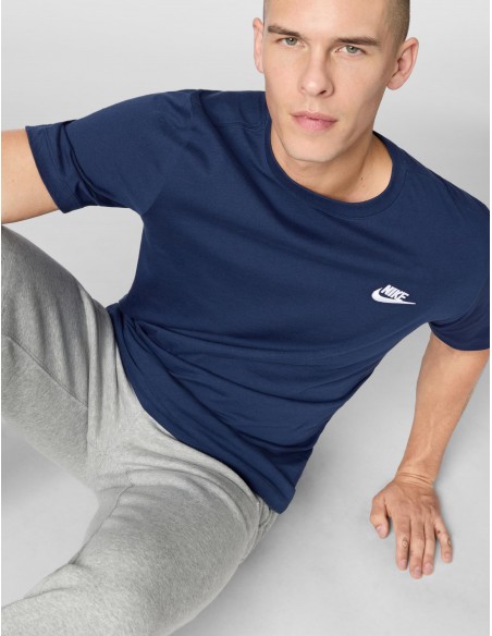 CAMISETA NIKE M NSW CLUB TEE AA AZUL MARINO AR4997-410