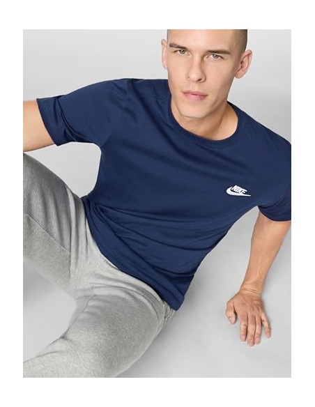 CAMISETA NIKE M NSW CLUB TEE AA AZUL MARINO AR4997-410