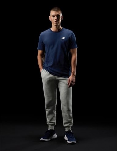 CAMISETA NIKE M NSW CLUB TEE AA AZUL MARINO...