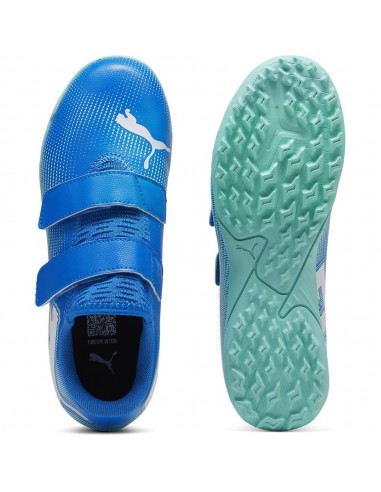 BOTA DE FÚTBOL FUTURE 7 PLAY TT V JR BLUE-MINT...