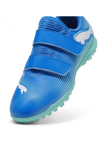 BOTA DE FÚTBOL FUTURE 7 PLAY TT V JR BLUE-MINT (107955-01)