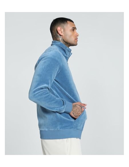 CHAQUETA PUMA ESS+ MINIMAL GOLD VELOUR TRACK JACKET