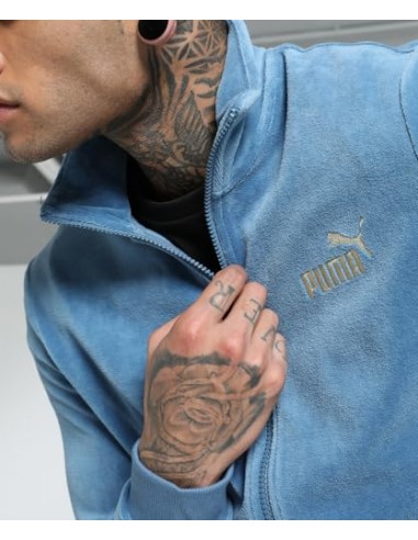 CHAQUETA PUMA ESS+ MINIMAL GOLD VELOUR TRACK...
