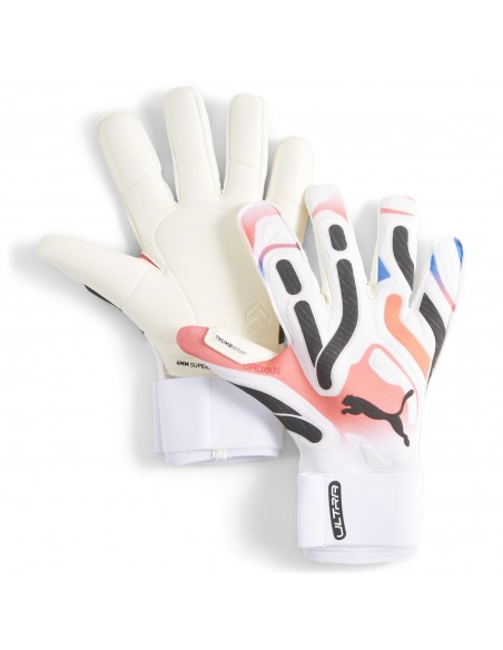 PUMA Guantes portero-PUMA ULTRA Ultimate-041858-01-BLANCO-AZUL