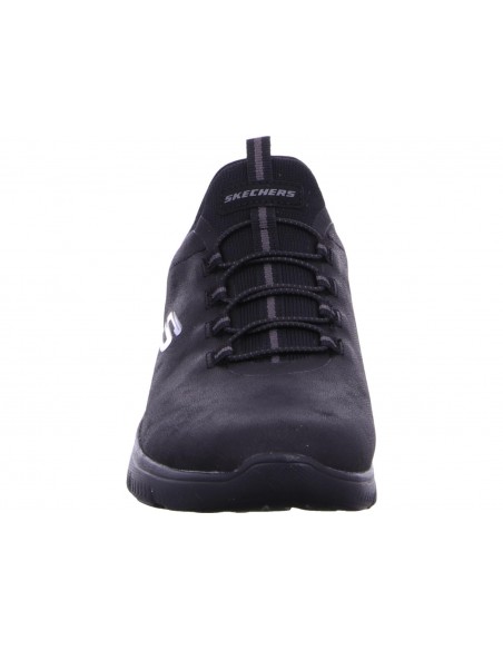Calzado multideporte SKECHERS-SUMMITS-ITZ BAZIK-88888301BBK-MUJER-NEGRO TOTAL