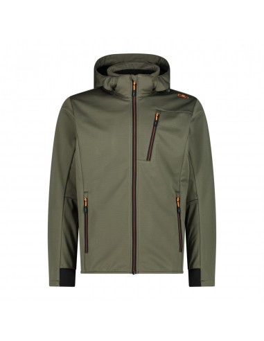 CMP SOFTSHELL MAN ZIP HOOD JACKET