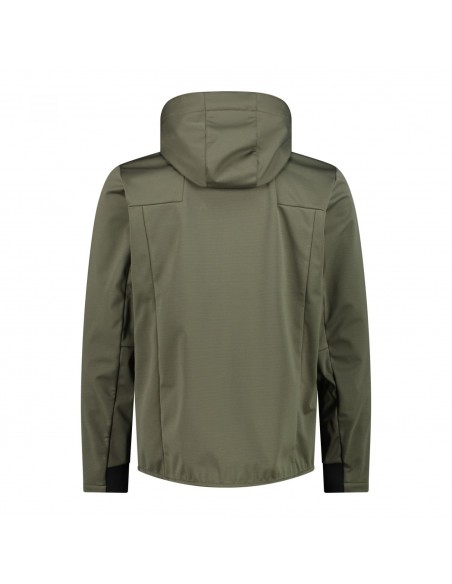 CMP SOFTSHELL MAN ZIP HOOD JACKET