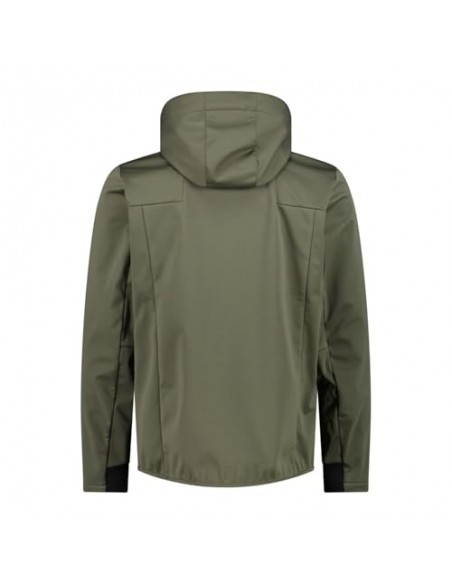 CMP SOFTSHELL MAN ZIP HOOD JACKET