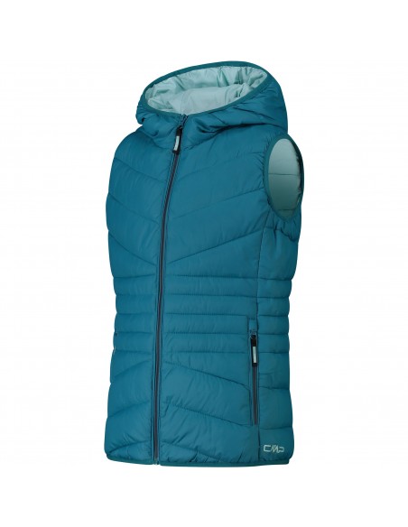 CHALECO CMP GIRLS VEST FIX HOOD