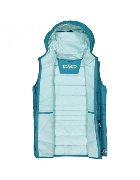 CHALECO CMP GIRLS VEST FIX HOOD