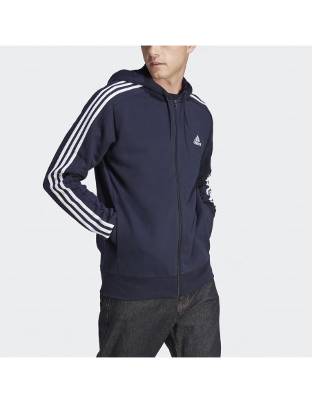 ADIDAS M 3S FT FZ HD LEGINK/WHITE