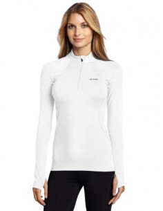 COLUMBIA W BASE LAYER MIDWEIGHT 1/2 ZIP