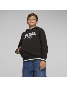 PUMA Sudadera-PUMA SQUAD Hoodie FL-676356-01-NEGRO 2