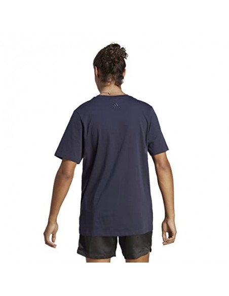 Camiseta ADIDAS-M BL SJ T-IC9348-AZUL MARINO-HOMBRE