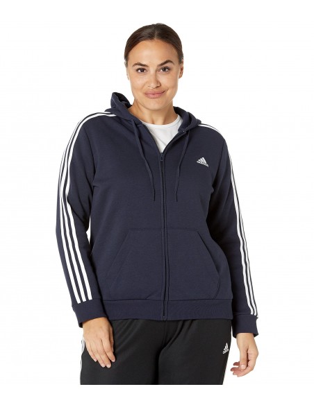 CHAQUETA CON CAPUCHA ADIDAS W 3S FT FZ R HD
