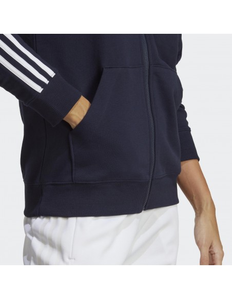 CHAQUETA CON CAPUCHA ADIDAS W 3S FT FZ R HD