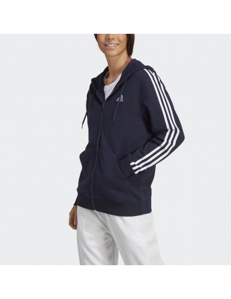 CHAQUETA CON CAPUCHA ADIDAS W 3S FT FZ R HD
