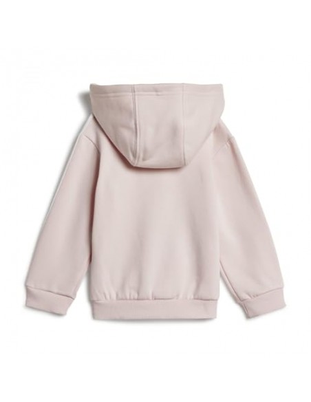 CHANDAL ADIDAS I 3S FZ FL JOG IV7410 SANPIN/WHITE NIÑA