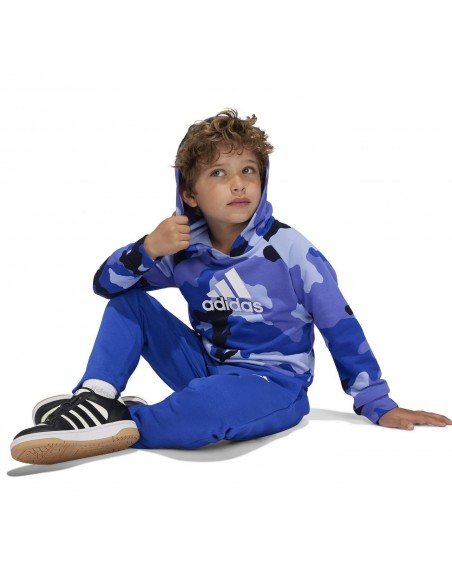 CHANDAL ADIDAS I 3S FZ FL JOG IV7410 SANPIN/WHITE NIÑA