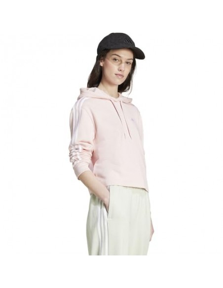 SUDADERA ADIDAS W 3S FT CR HD