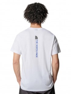 CAMISETA TNF MEN'S VERTICAL SS TEE - BLANCA 2