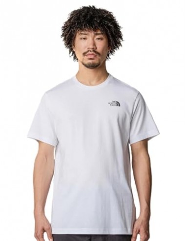 CAMISETA TNF MEN'S VERTICAL SS TEE - BLANCA