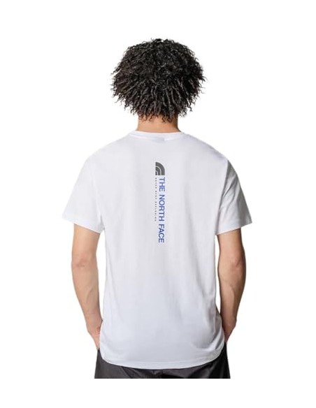 CAMISETA TNF MEN'S VERTICAL SS TEE - BLANCA