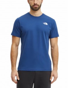 CAMISETA TNF MEN'S S/S BOX NSE TEE NAVY BLUE