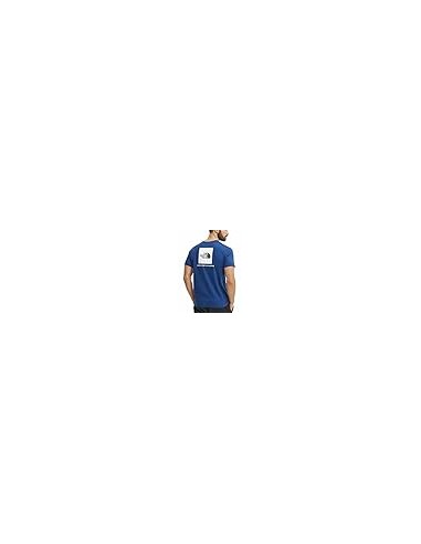 CAMISETA TNF MEN'S S/S BOX NSE TEE NAVY BLUE