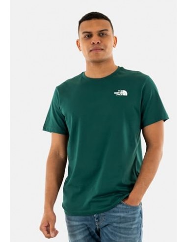CAMISETA TNF MEN'S S/S BOX NSE TEE FOREST GREEN