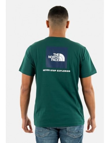 CAMISETA TNF MEN'S S/S BOX NSE TEE FOREST GREEN