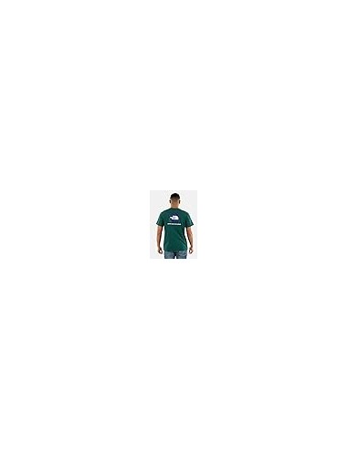 CAMISETA TNF MEN'S S/S BOX NSE TEE FOREST GREEN