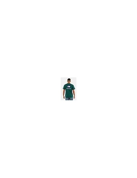 CAMISETA TNF MEN'S S/S BOX NSE TEE FOREST GREEN
