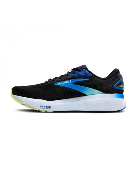 ZAPATILLA BROOKS GHOST 16 1104181D002 623 BLACK/COBALT/NEON YELLOW MEN