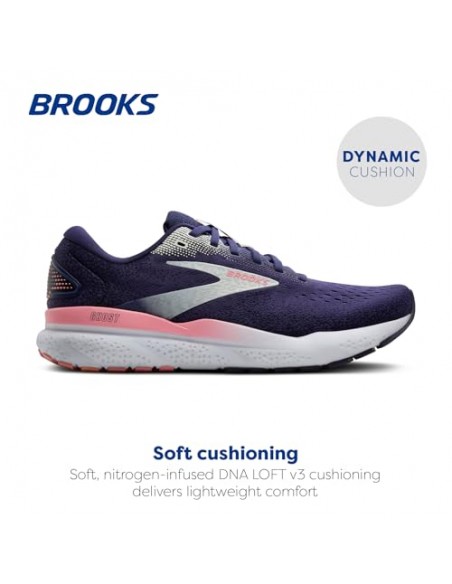 ZAPATILLAS BROOKS GHOST 16 1204071B471 BLUE RIBBON/DIANTHUS/PEACOAT WOMEN