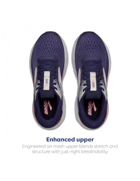 ZAPATILLAS BROOKS GHOST 16 1204071B471 BLUE RIBBON/DIANTHUS/PEACOAT WOMEN