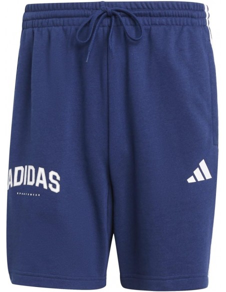 Pantalón corto Adidas-M 3S SHO-JM2483 AZUL-HOMBRE