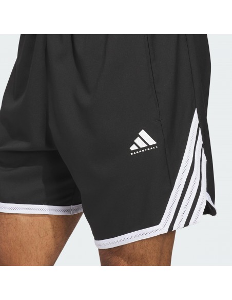 Pantalón corto Adidas-CRAZYLITE SHORT-JN0328 NEGRO-HOMBRE