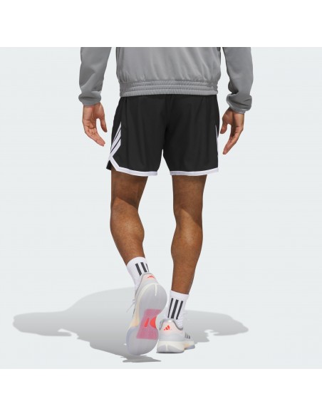 Pantalón corto Adidas-CRAZYLITE SHORT-JN0328 NEGRO-HOMBRE