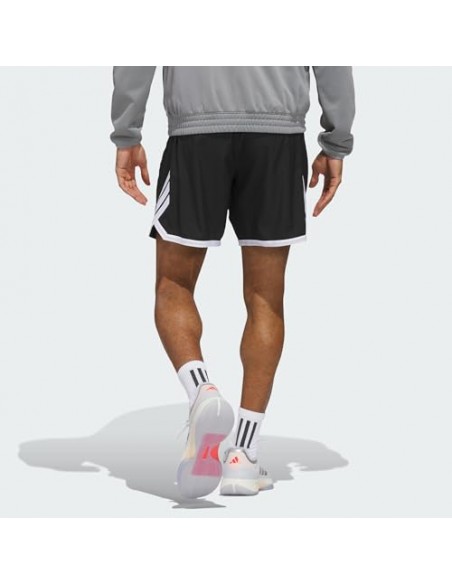Pantalón corto Adidas-CRAZYLITE SHORT-JN0328 NEGRO-HOMBRE
