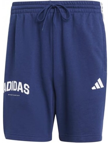 Pantalón corto Adidas-M 3S SHO-JM2483 AZUL-HOMBRE