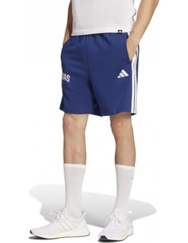 Pantalón corto Adidas-M 3S SHO-JM2483 AZUL-HOMBRE