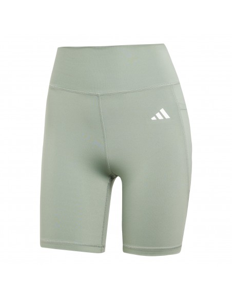 Malla Corta Adidas-OPT ESS ST 7IN-JI5522 VERDE-MUJER