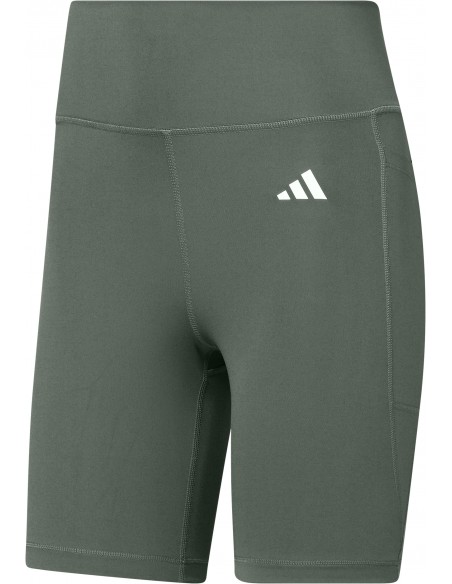 Malla Corta Adidas-OPT ESS ST 7IN-JI5522 VERDE-MUJER