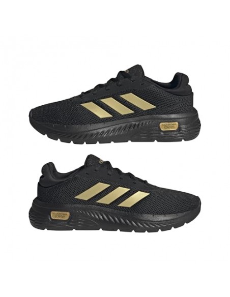 Calzado Tiempo Libre Adidas CLOUDFOAM COMFY-JH6829-NEGRO-MUJER