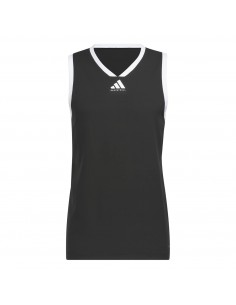 Camiseta sin mangas Adidas-CRAZYLITE JER-JN0335 NEGRO-HOMBRE