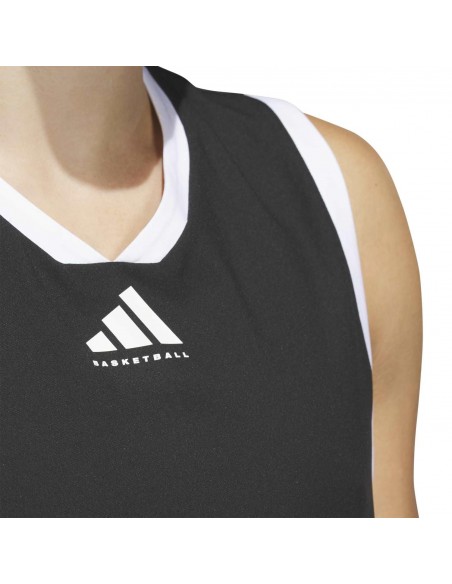 Camiseta sin mangas Adidas-CRAZYLITE JER-JN0335 NEGRO-HOMBRE